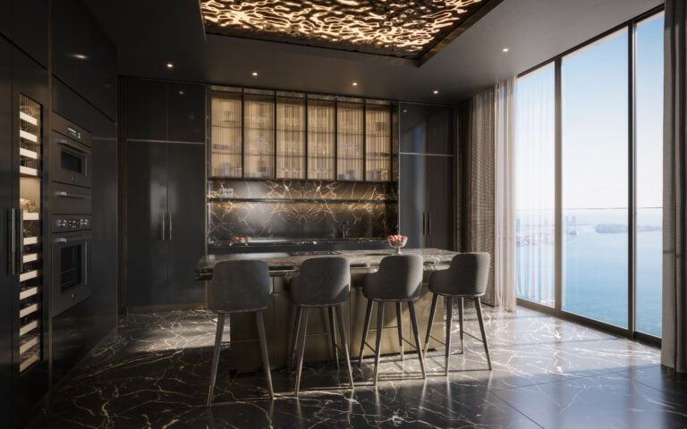 888 Brickell, Dolce&Gabbana, Kitchen Cam001 Black, JDS Development Group